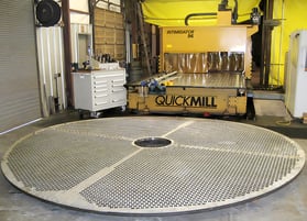 5 - Quickmill Intimidator - Milling - Drilling Services for Heat Exchanger Tube Sheets