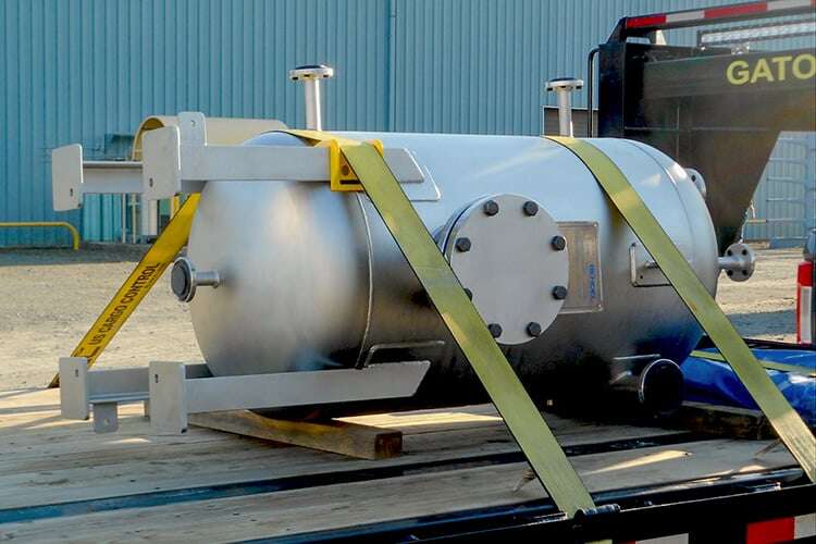 Stainless Steel Vacuum Knockout Pot Fabrication