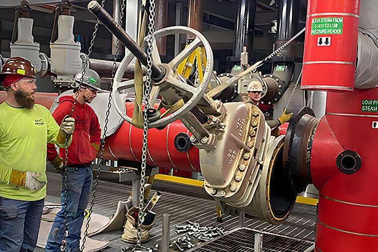 Steam Piping Maintenance