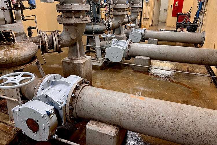 Wastewater Treatment Plant - Valve Replacement