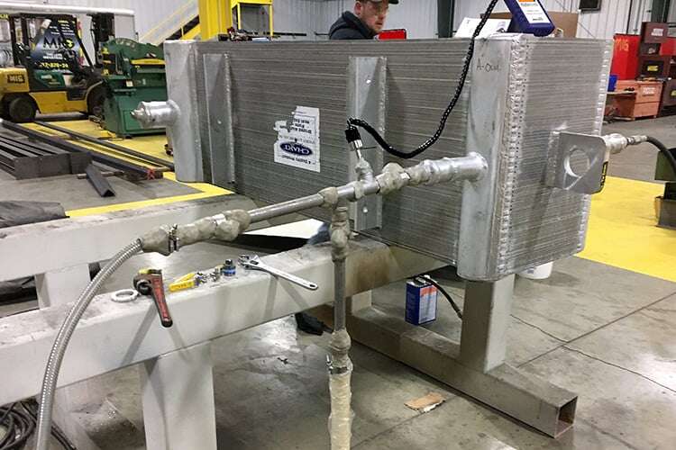Brazed Aluminum Heat Exchanger Repairs