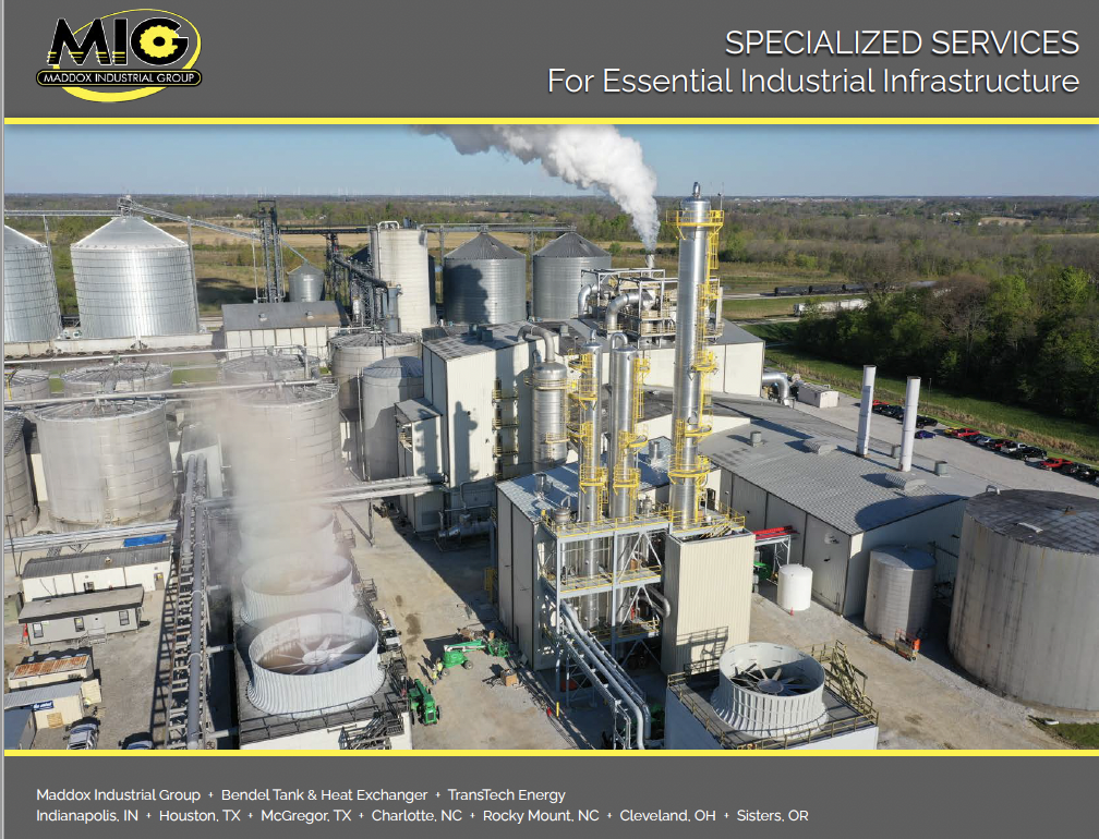 MIG Industrial Infrastructure Solutions - Services Flip Book