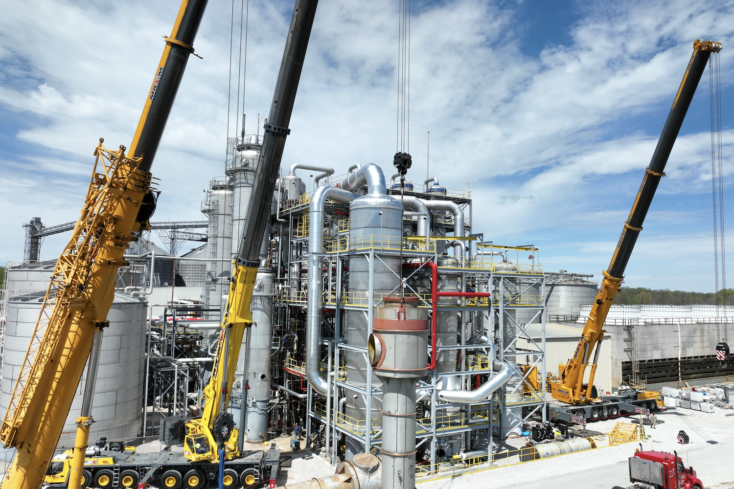 Biofinery Facility: Shell & Tube Heat Exchanger Removal & Installation
